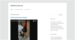 Desktop Screenshot of debatescoop.org